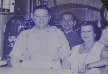 Pepito Marjanet y Quimeta Planas, fundadores del bar La Plata