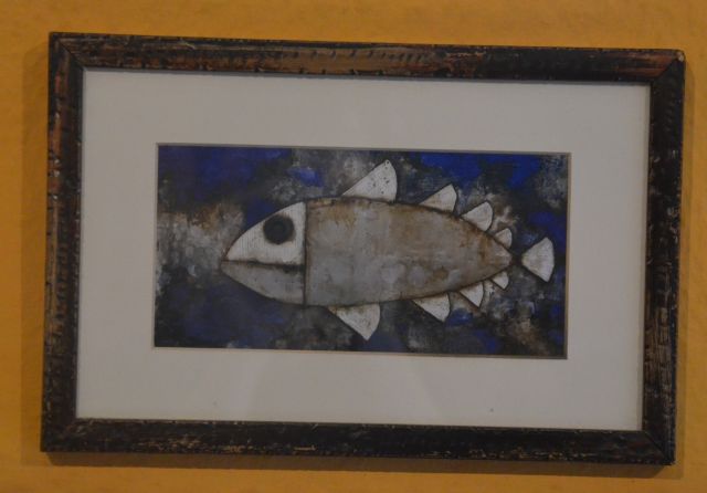 La Plata, barcelona, restaurant, bar, rey de las tapas, food, tavern, arte, painting, sardina, sardine