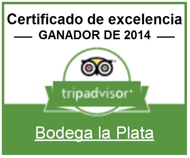 La Plata, tapas, barcelona, restaurant, bar, Certificado de Excelencia 2014 de Tripadvisor
