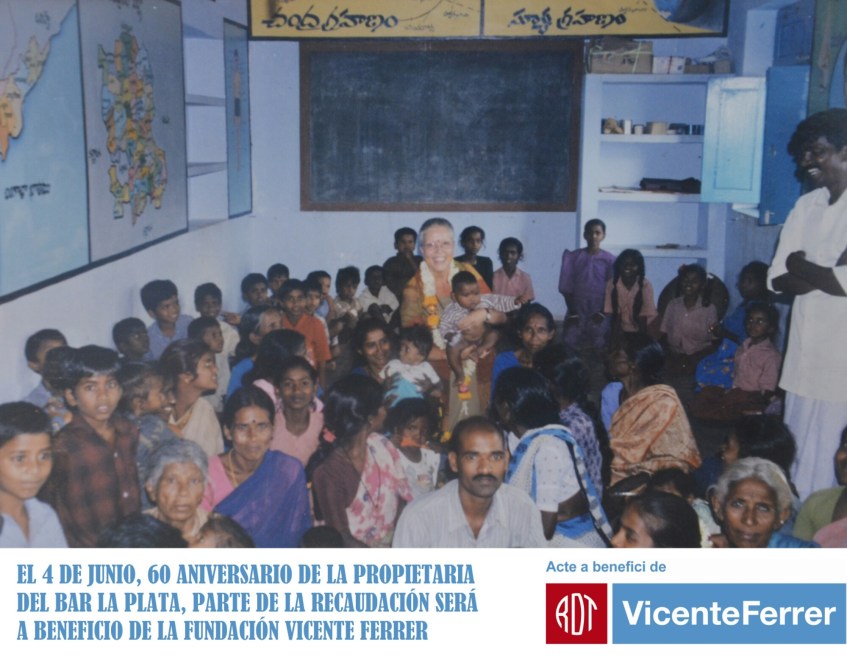 Bar La Plata, Fundación Vicente Ferrer, ONG, India,