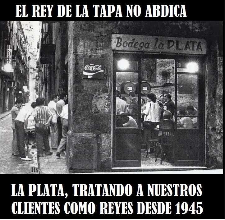 La Plata, fundadores, barcelona, restaurant, bar, rey de las tapas, food, tavern