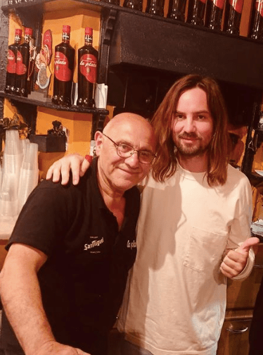 Kevin Parker, alma de la banda Tame Impala, en una de sus visitas a La Plata.